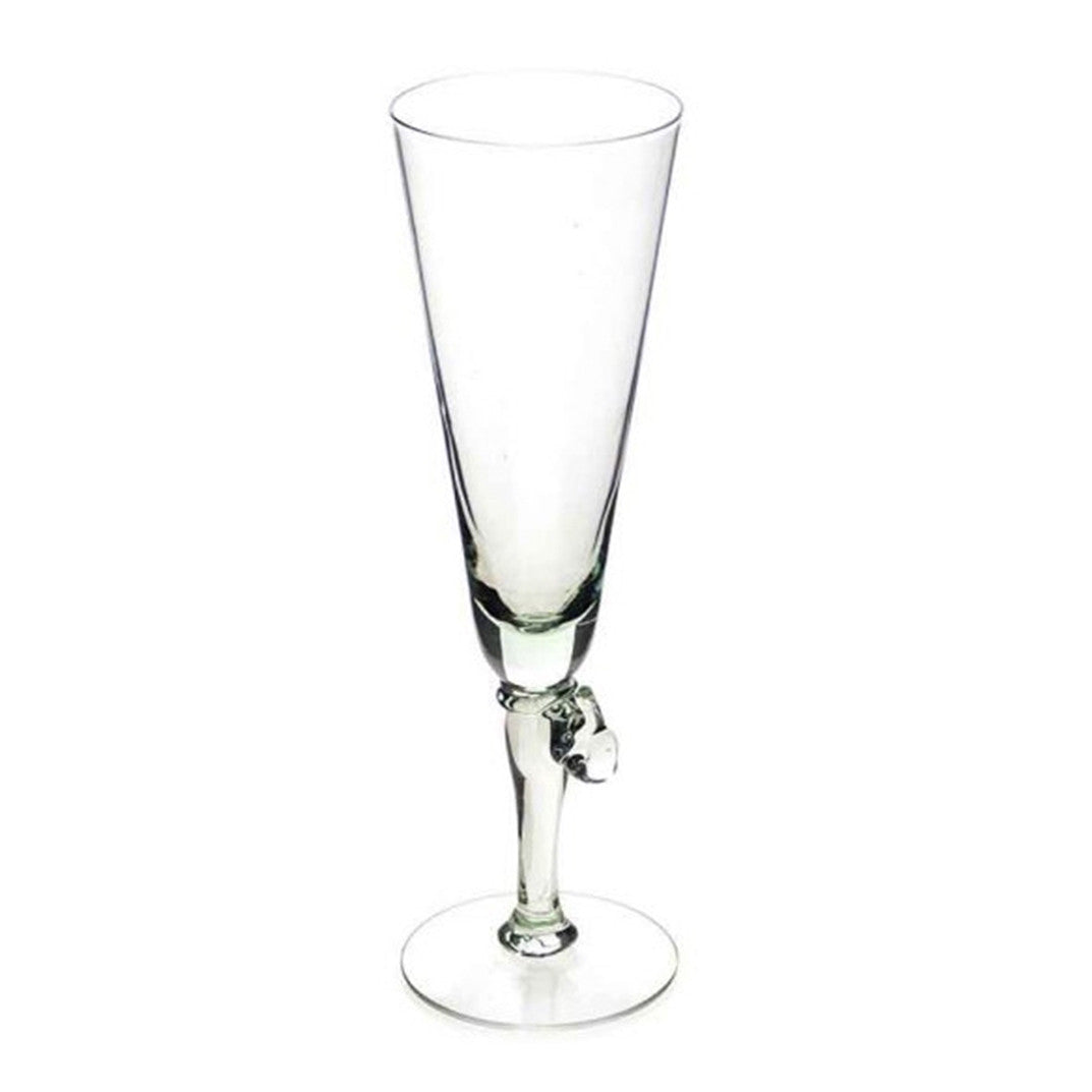 Champagne Glass with Animal Stem