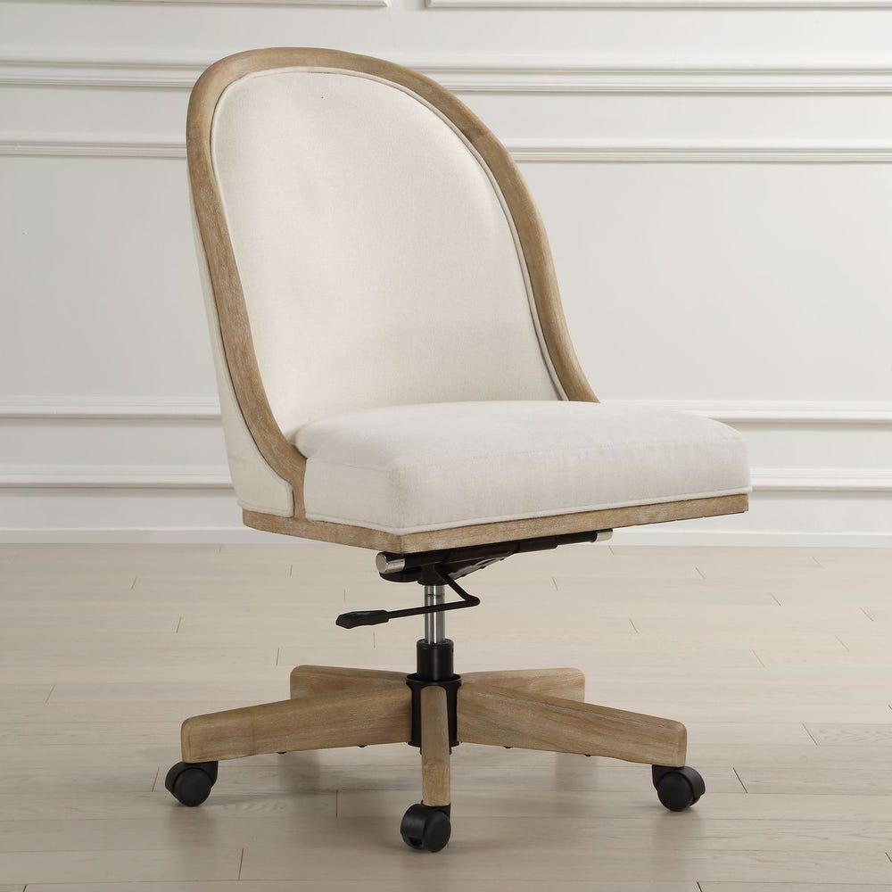 The Elara Upholstered Desk Chair