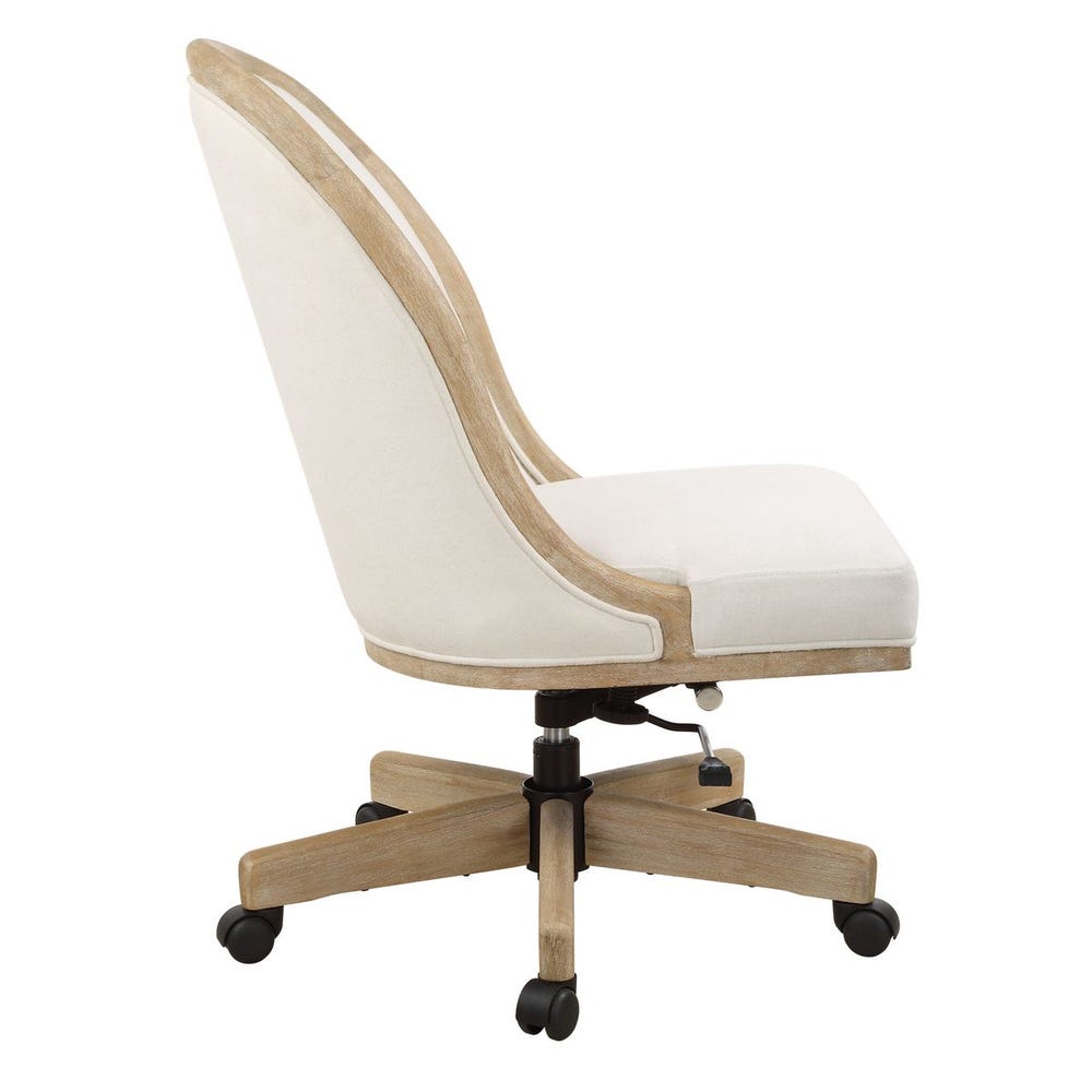 The Elara Upholstered Desk Chair