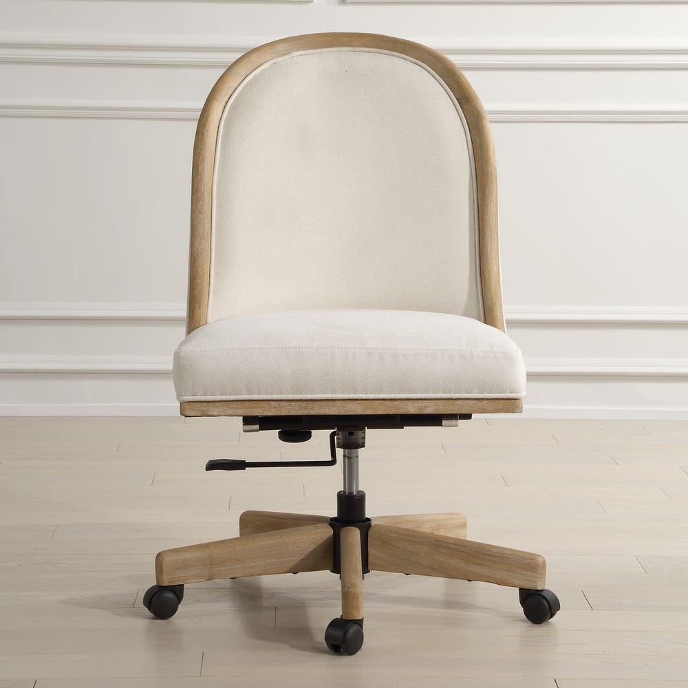 The Elara Upholstered Desk Chair