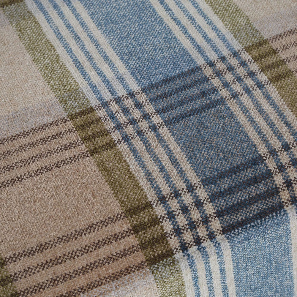 Briarwood Olive Plaid Swivel Chair