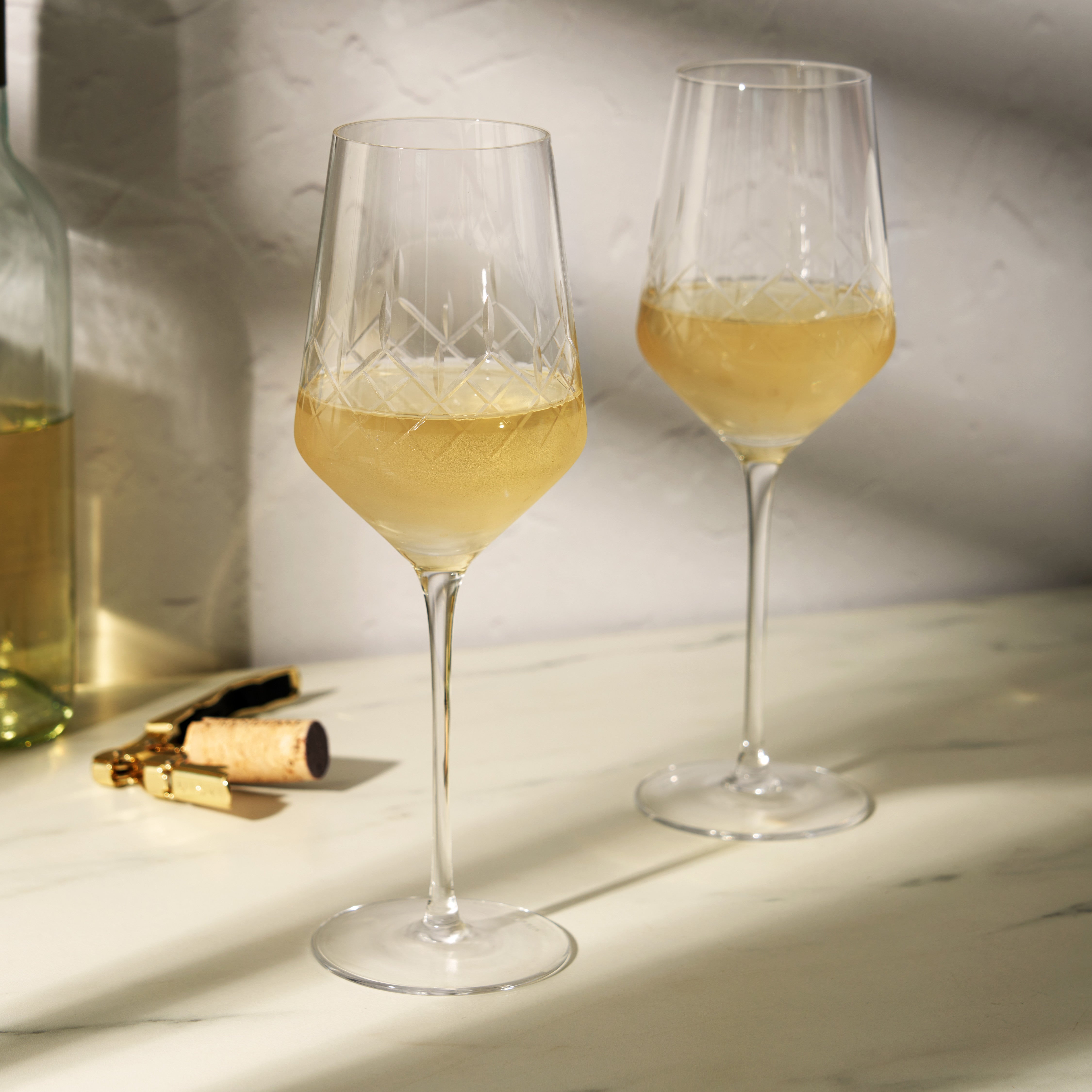 Admiral Crystal Universal Wine Glasses, Set of 2