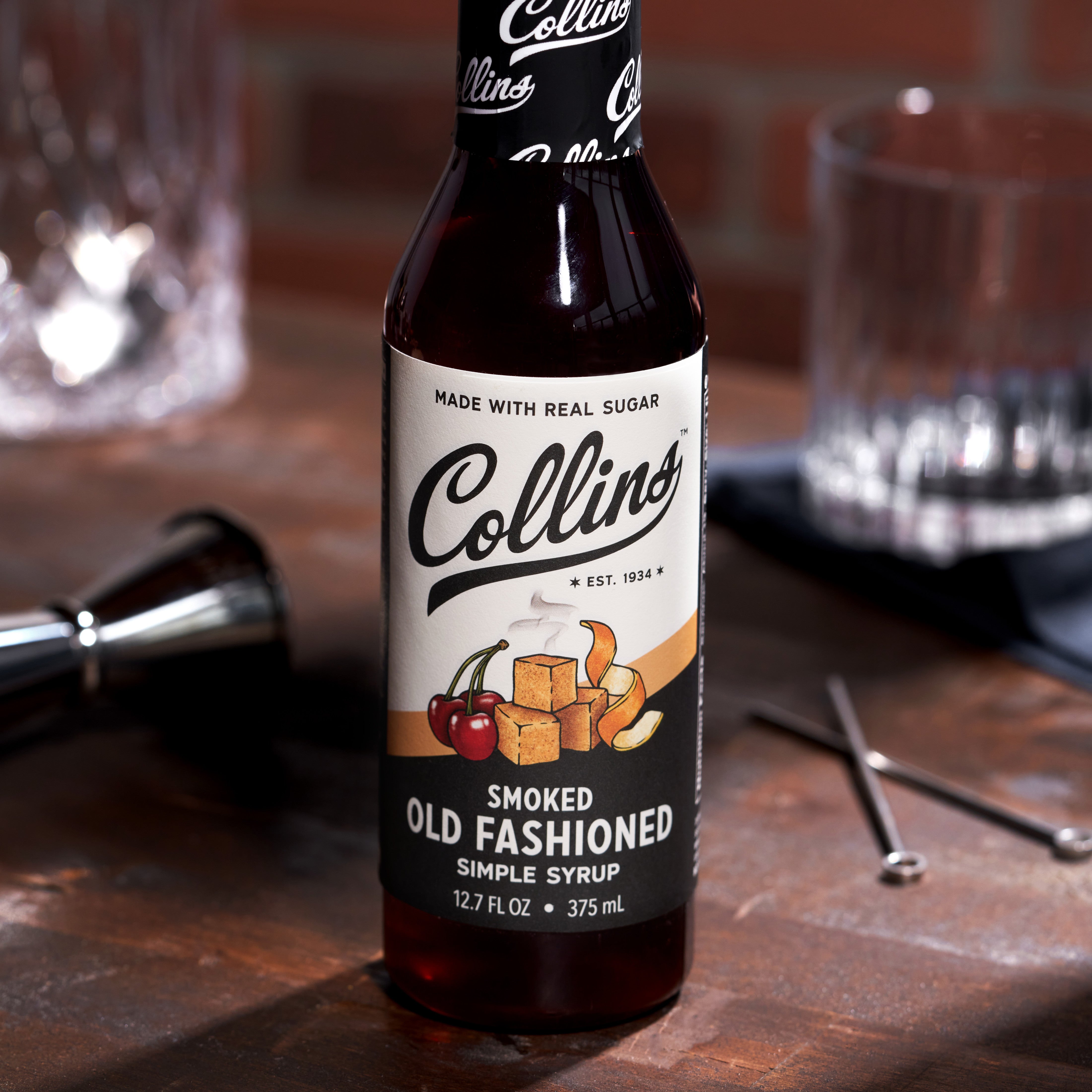 Smoked Old Fashioned Syrup 12.7 oz.