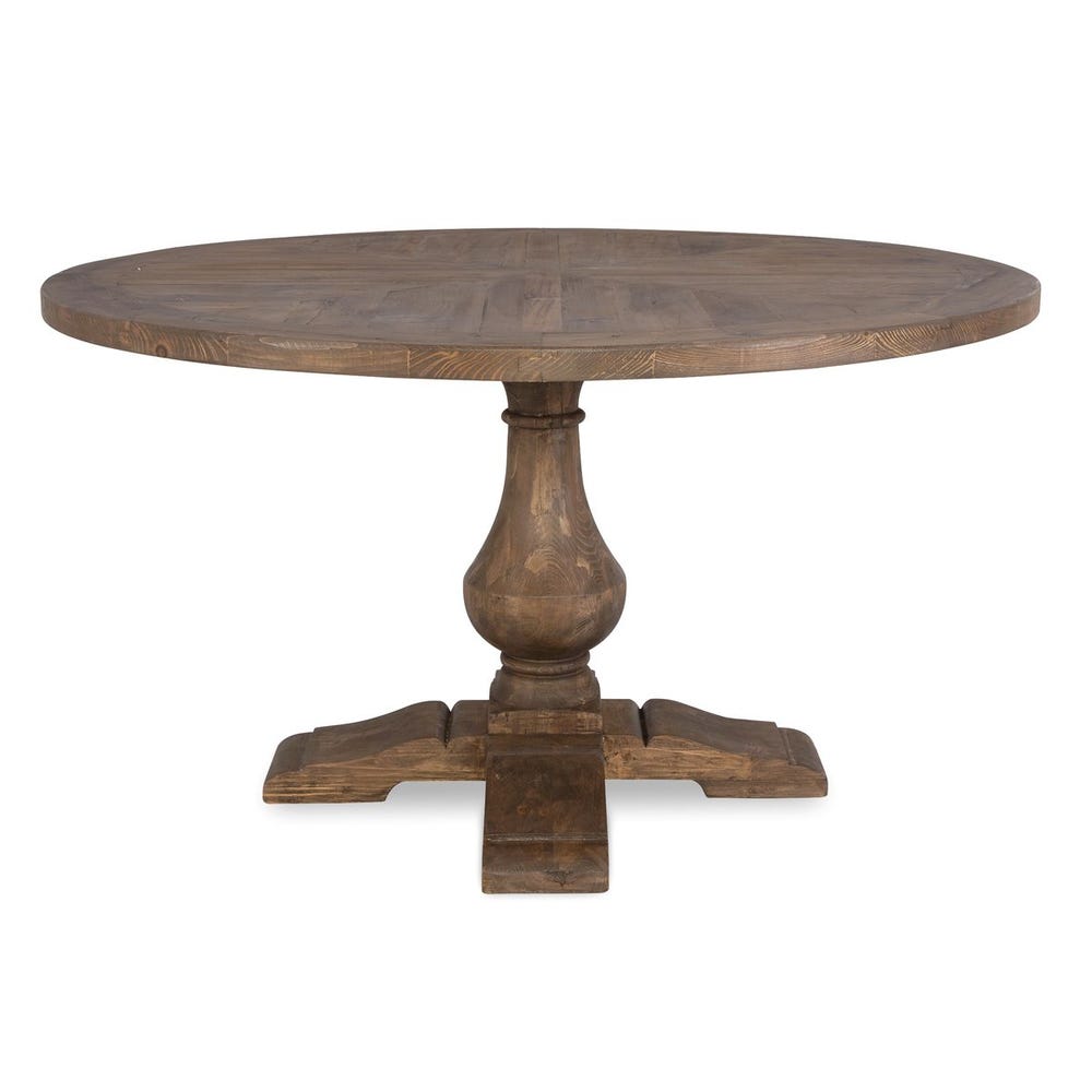 Reclaimed Wood Round Dining Table