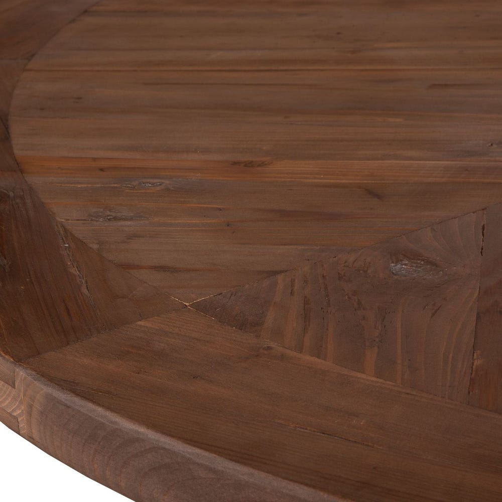 Reclaimed Wood Round Dining Table