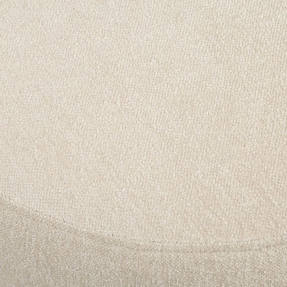 The Emery Upholstered Rolling Dining Chair