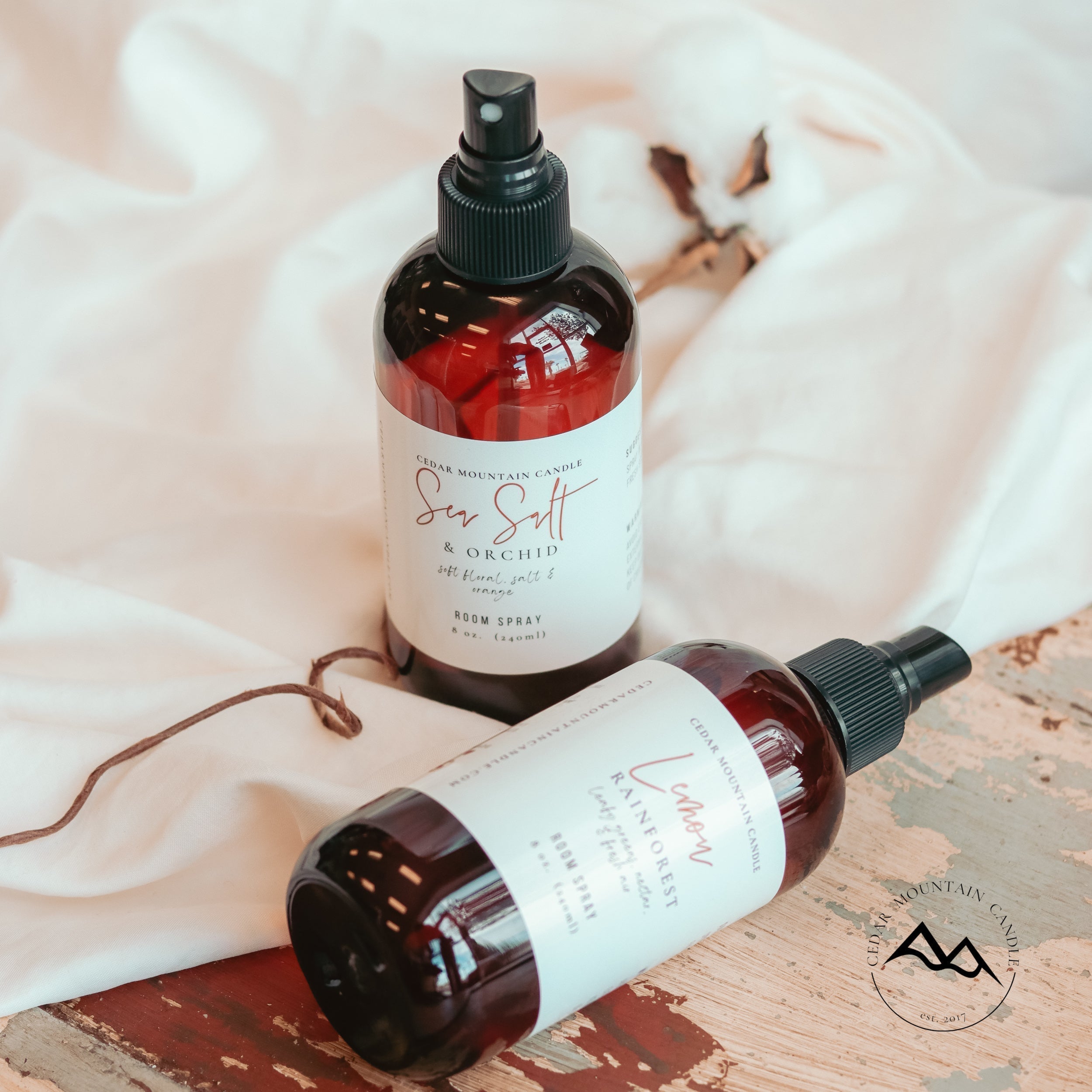 8 oz Room Spray - Rose Petals & Birch