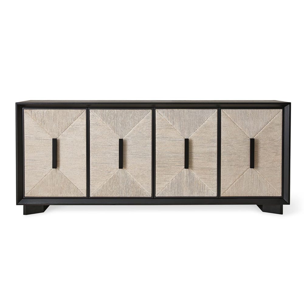 Cordelia Rope Four-Door Cabinet
