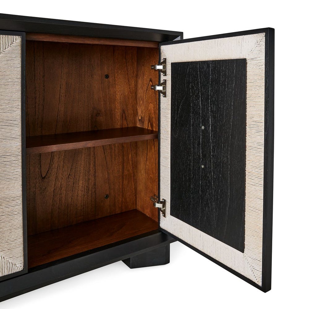 Cordelia Rope Four-Door Cabinet
