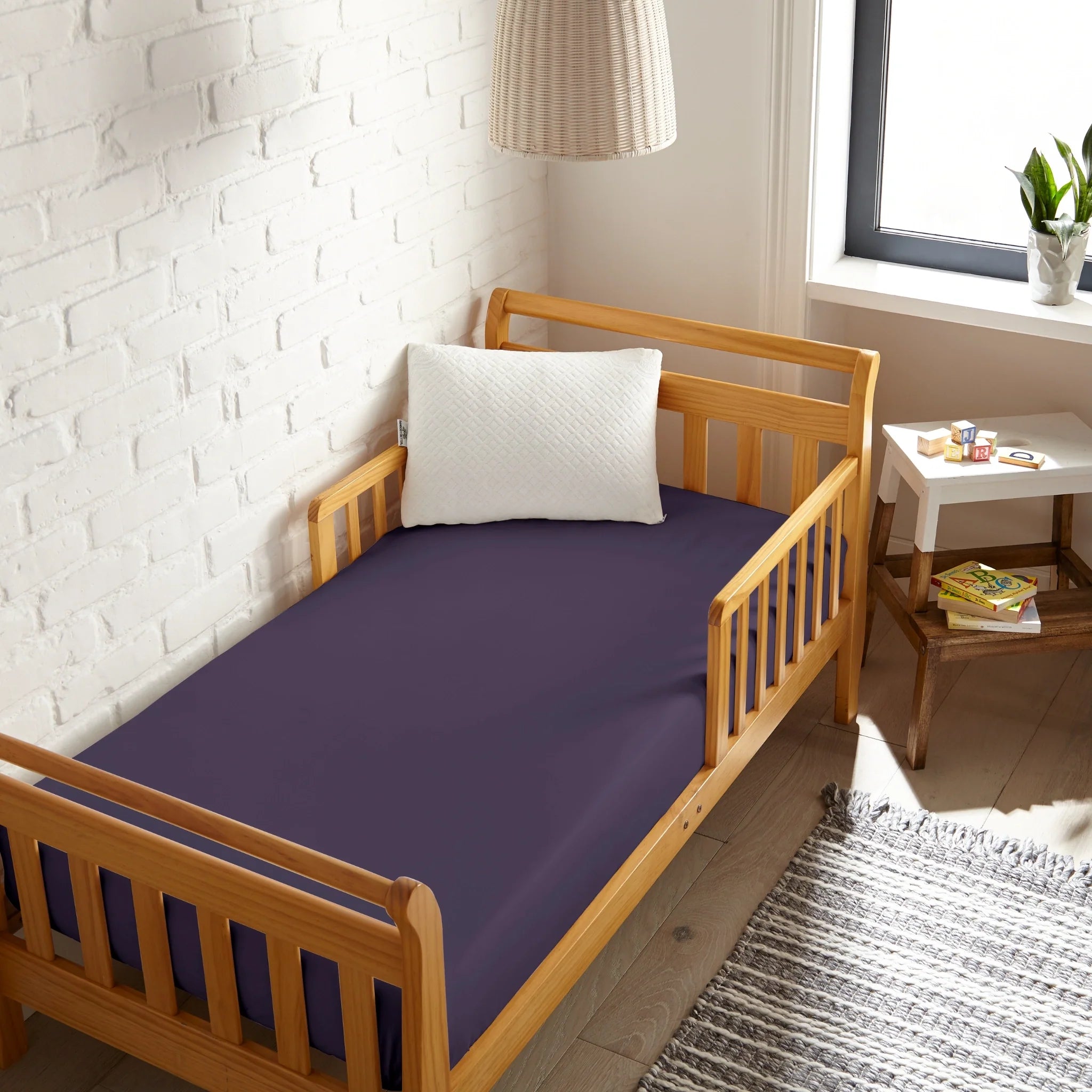Cooling Bamboo Crib Fitted Sheet