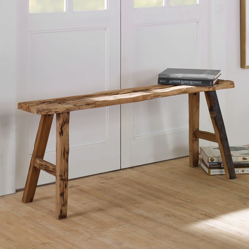 The Hartley Reclaimed Pine Bench