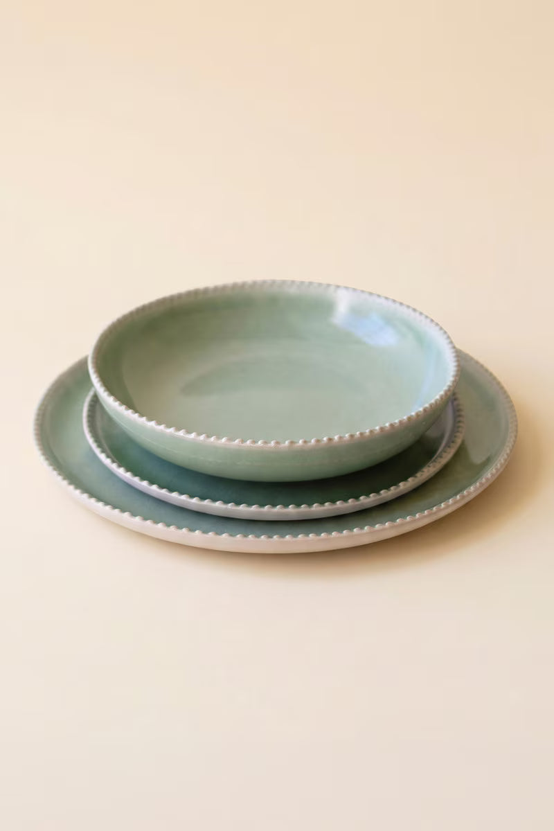 Sea Mist Ceramic Place Setting