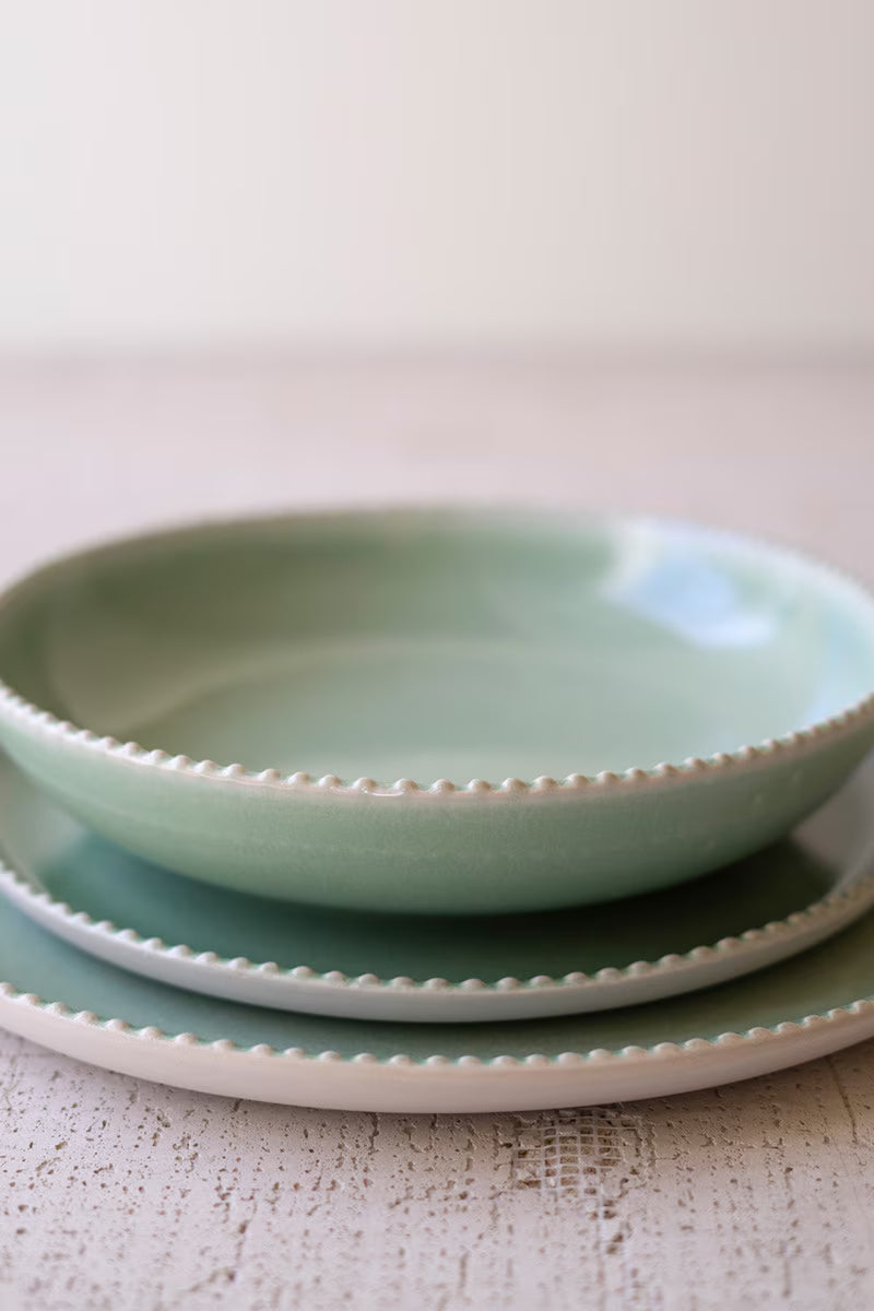 Sea Mist Ceramic Place Setting