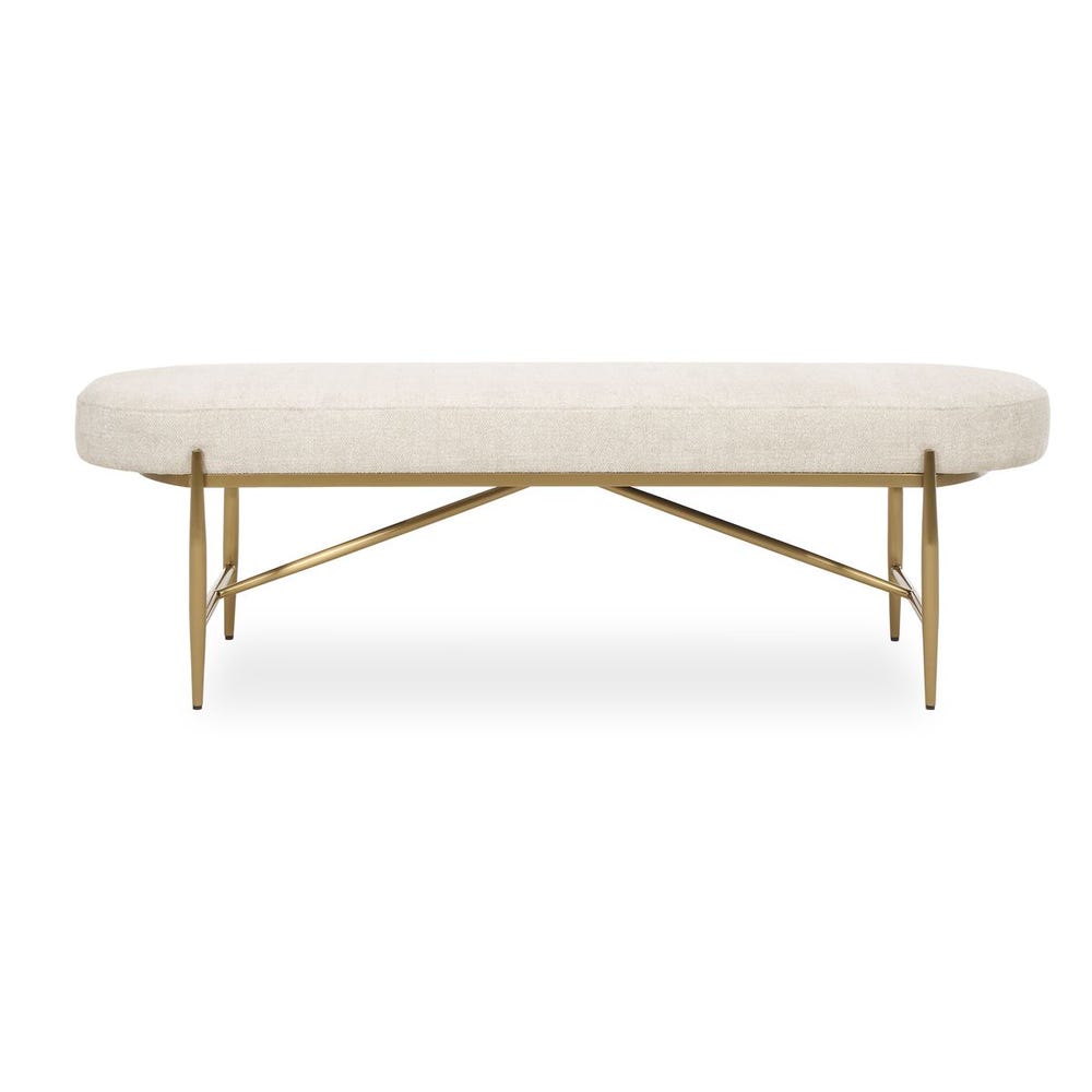 Sabine Ecru Performance Bench