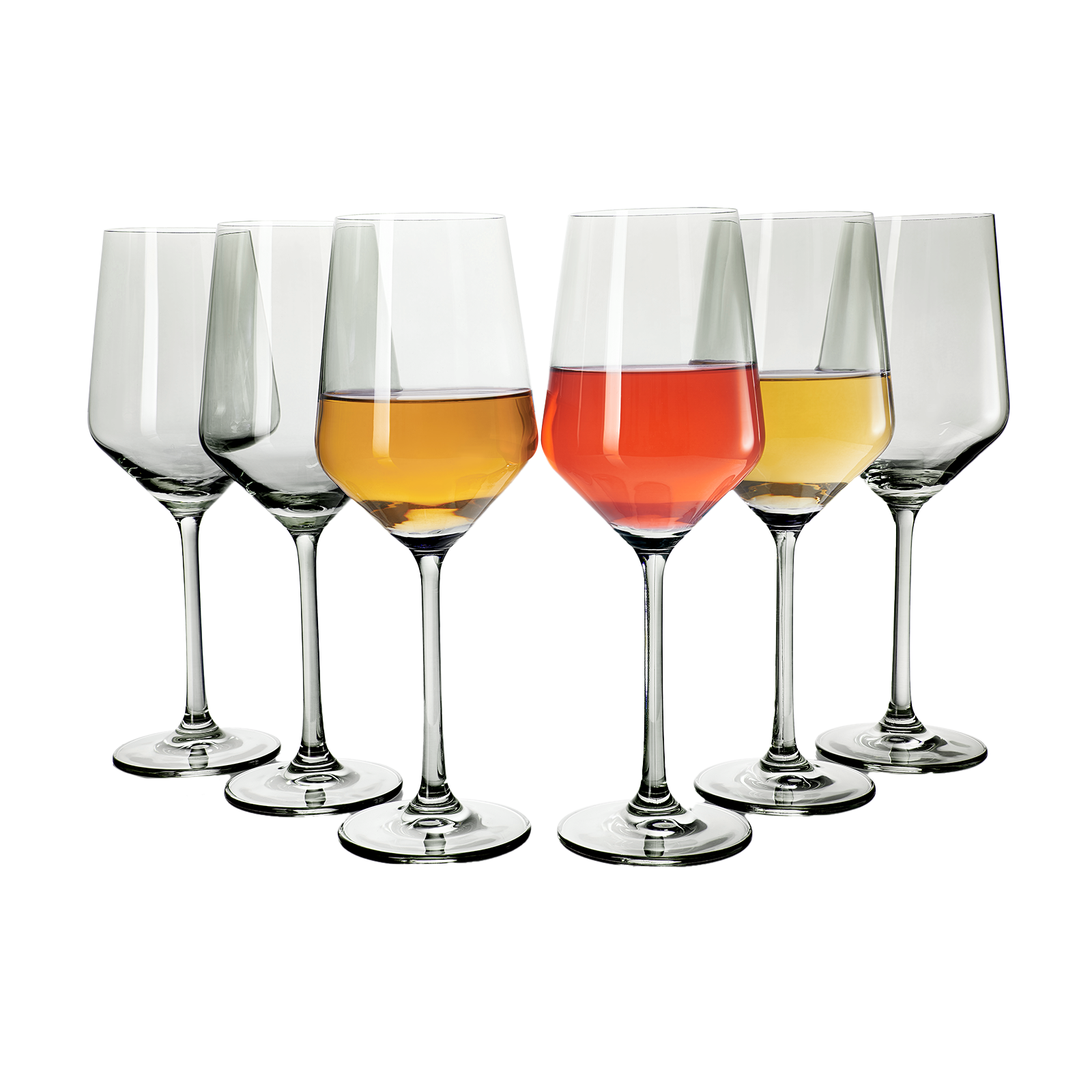 Colored Wine Glass Set 12OZ Glasses Set Of 6 Baby Shower Gender Reveal Boy Or Girl Decor Baby Announ