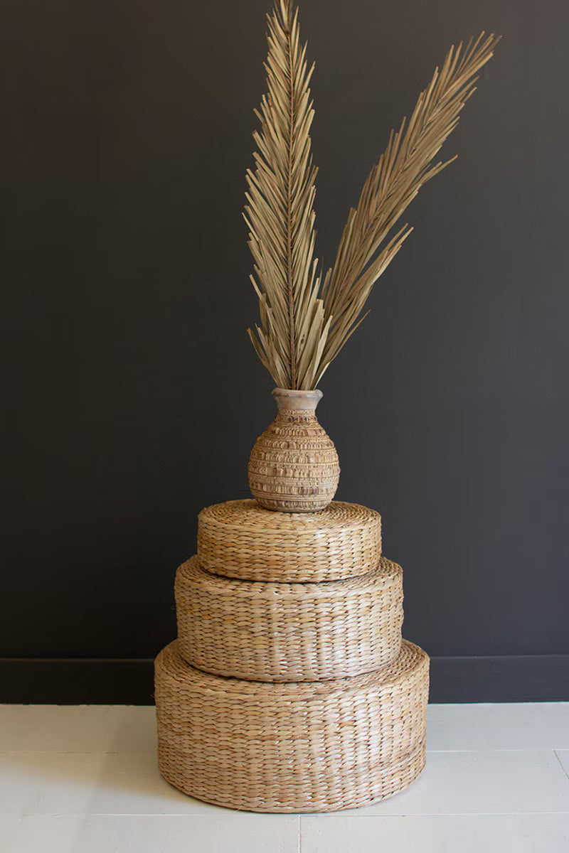 Natural Seagrass Tabletop Risers