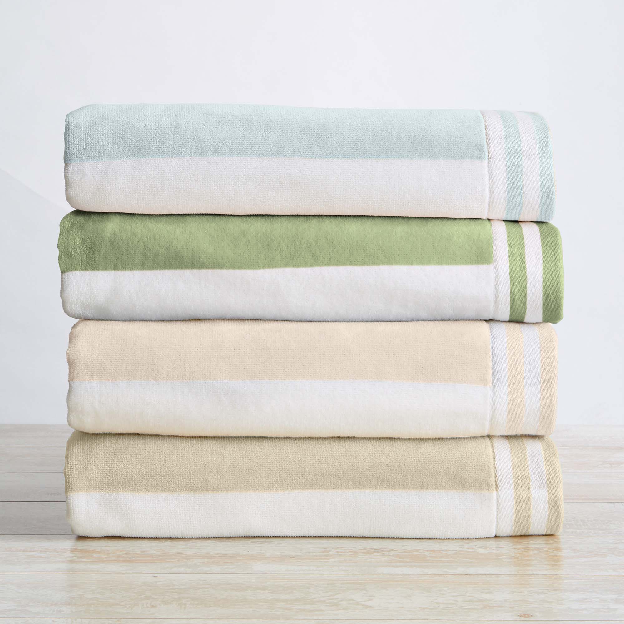 Striped Cabana Beach Towel - Edgartown Collection