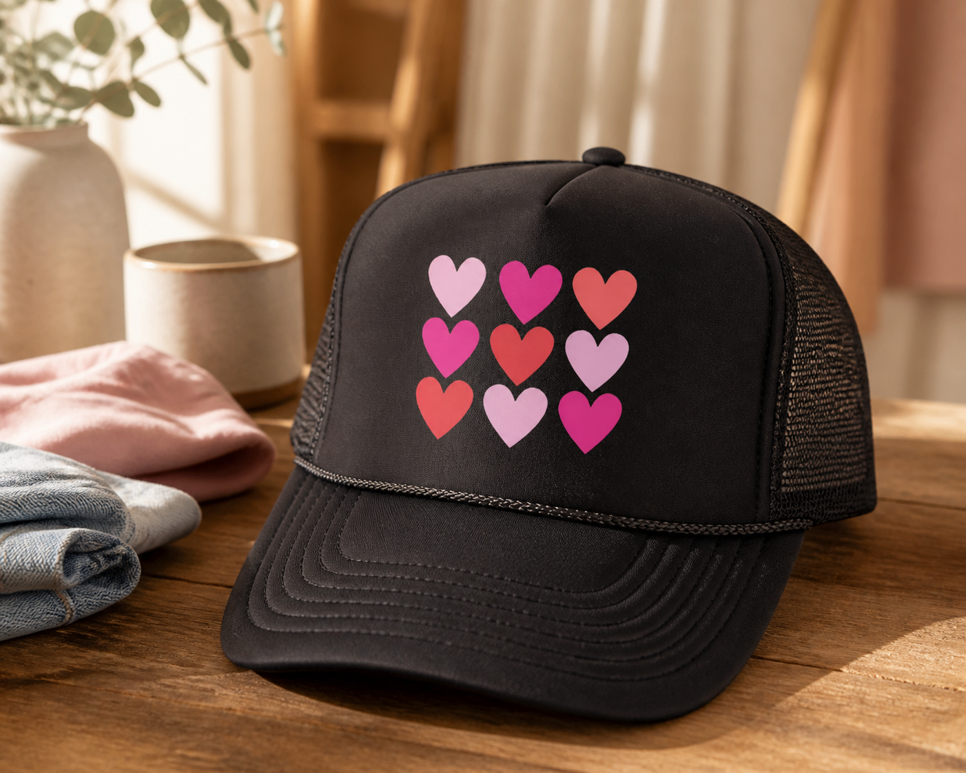 Tic Tak - Charcoal Trucker