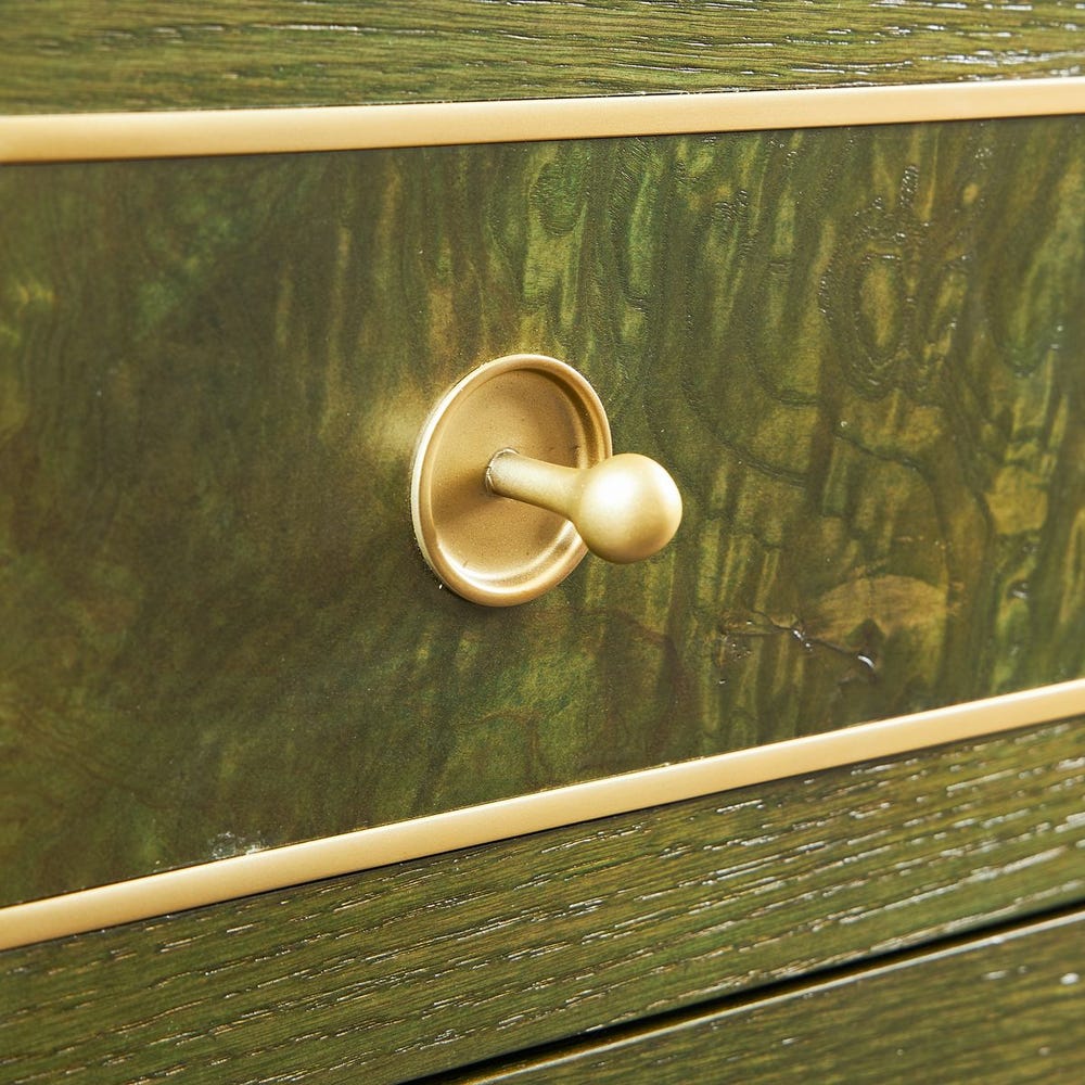 Virelle Olive Burl 2-Drawer Chest