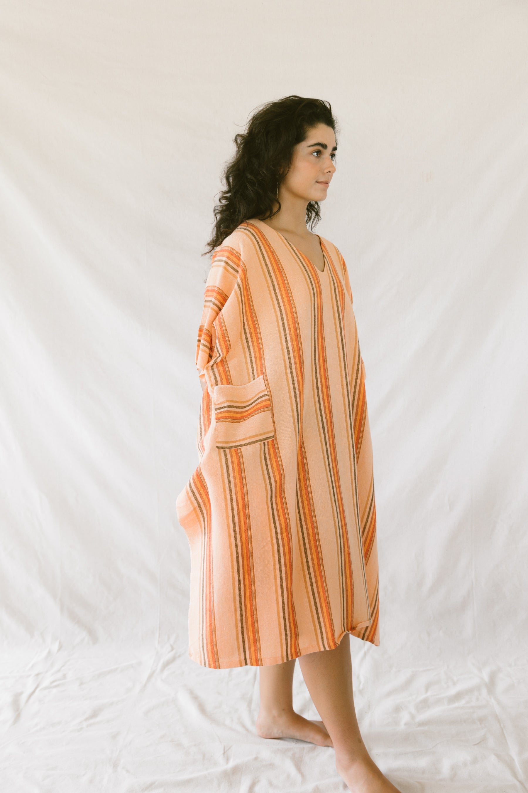 Flame Hudson V-Neck Kaftan