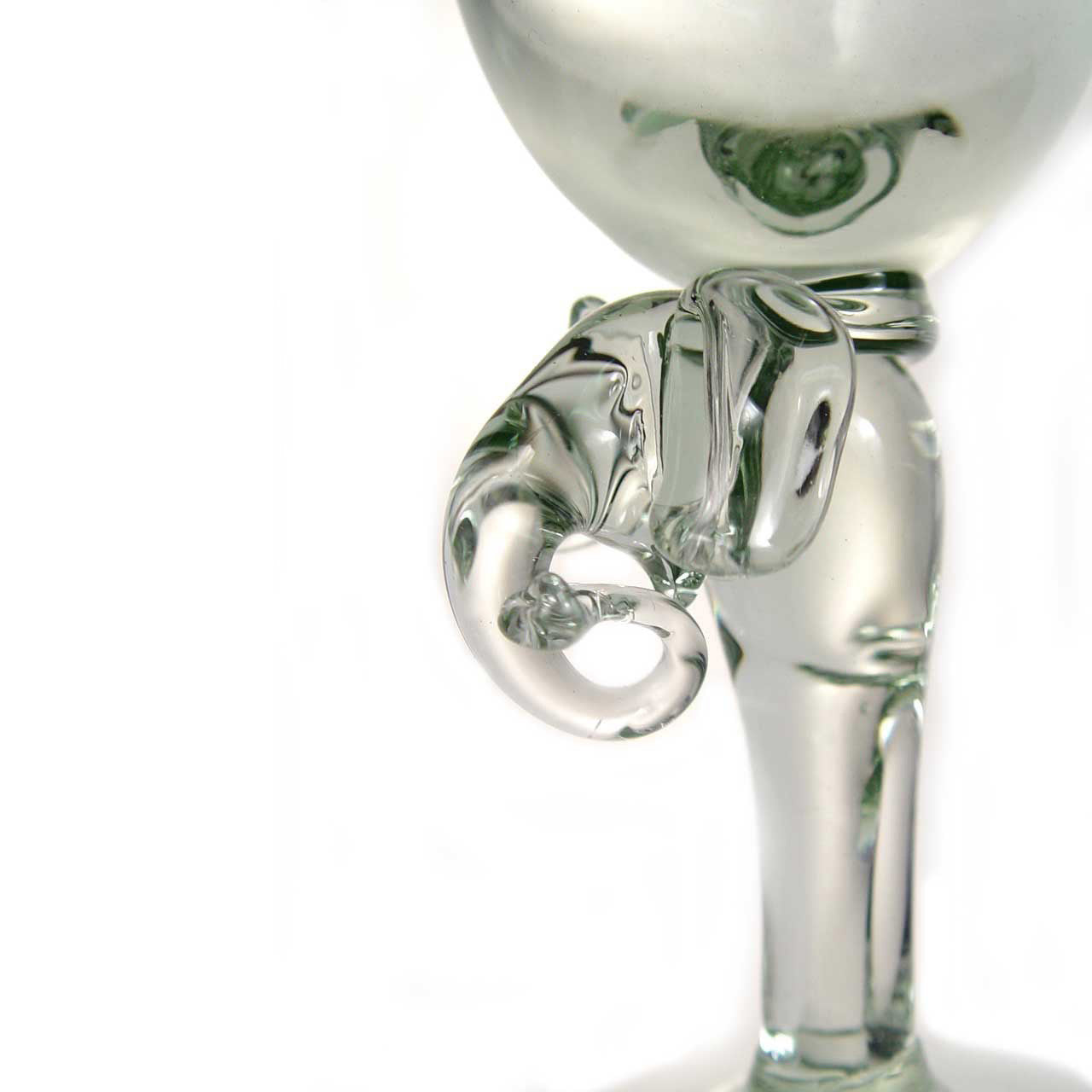Champagne Glass with Animal Stem
