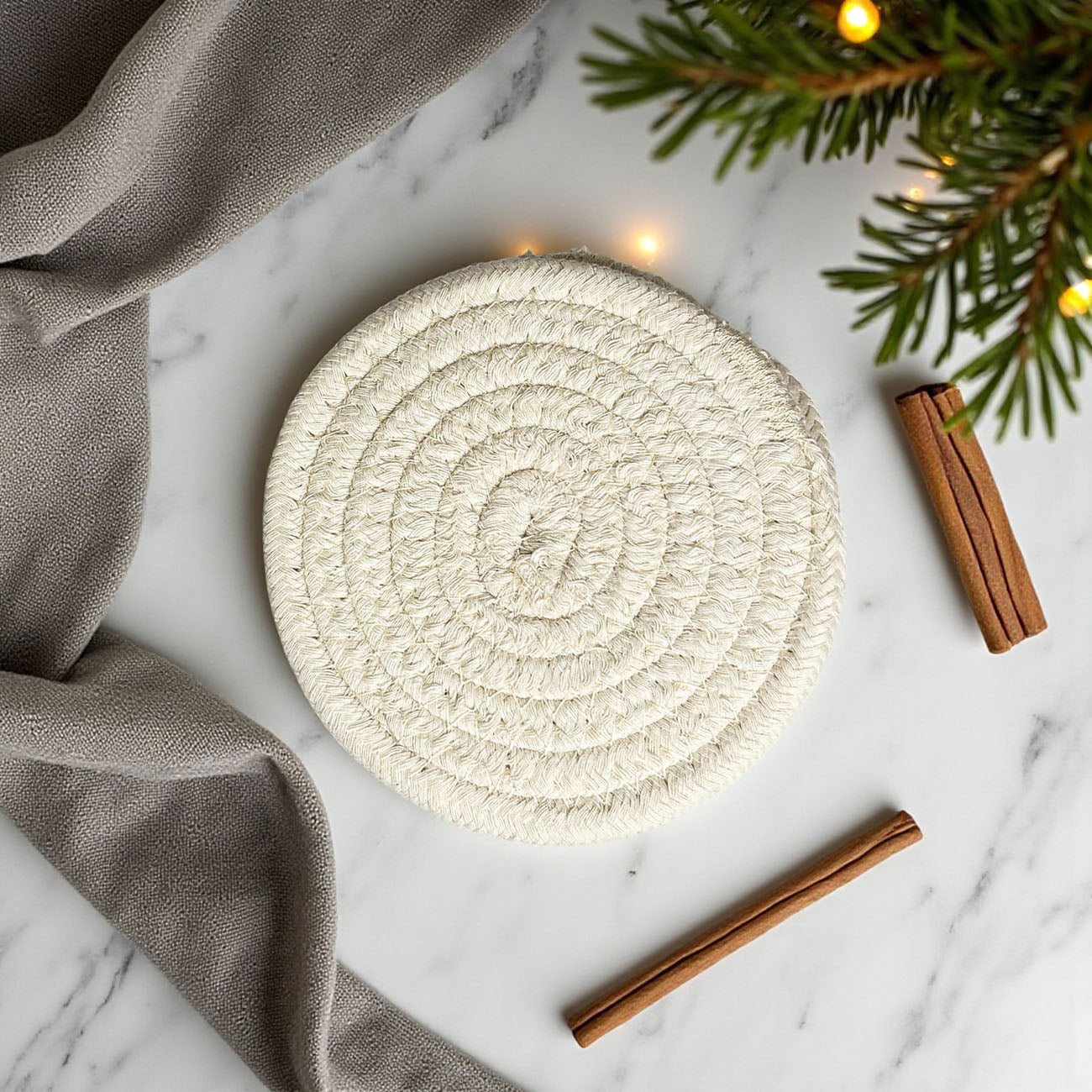 Fall Fabric Coasters