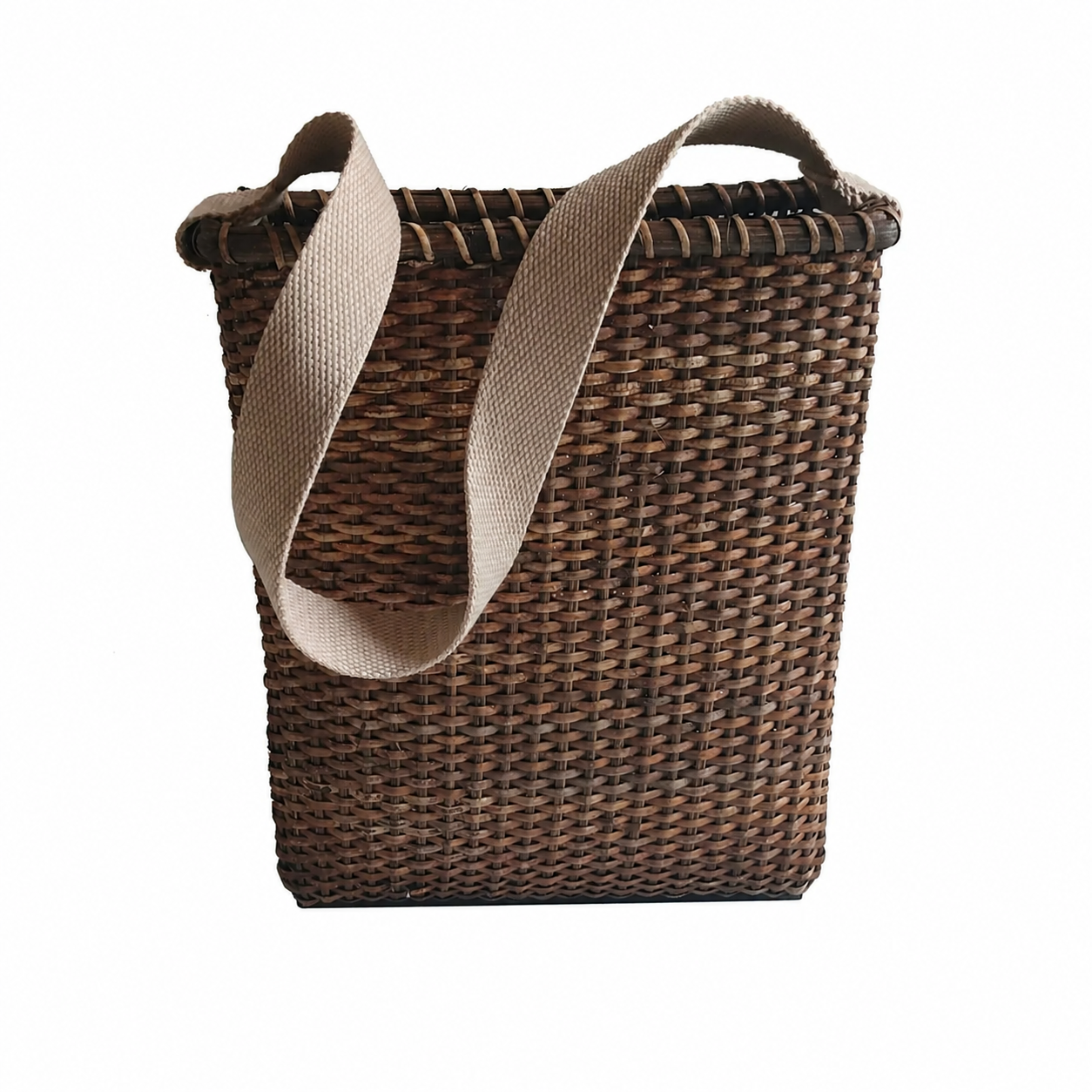 Wicker Market Basket