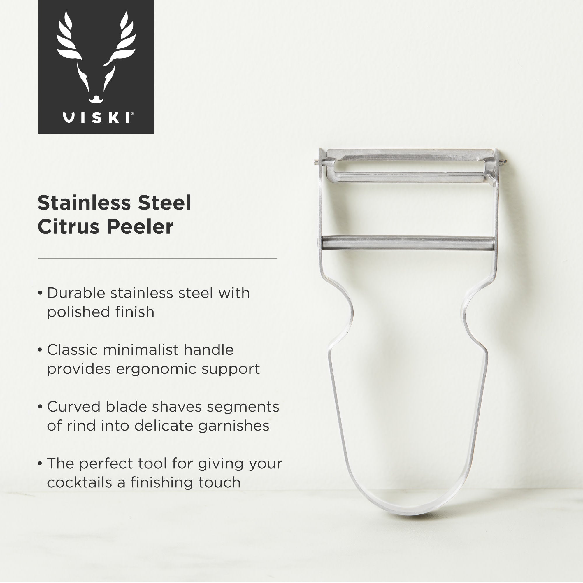 Professional Stainless Steel Citrus Peeler
