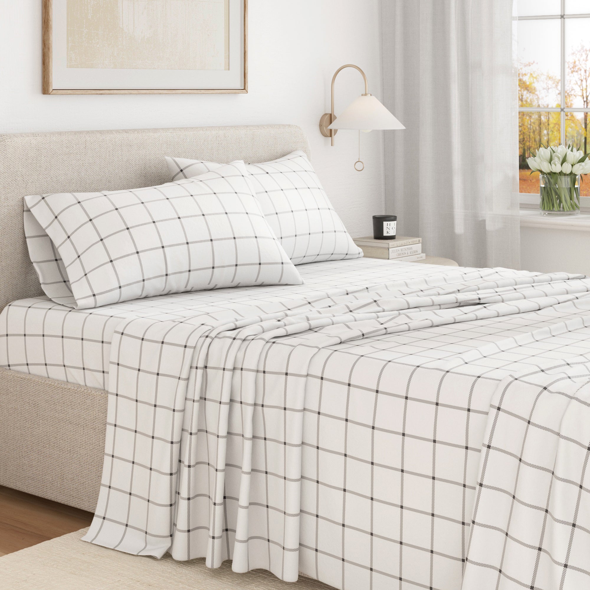 Turkish Cotton Flannel Sheet - Belle Collection