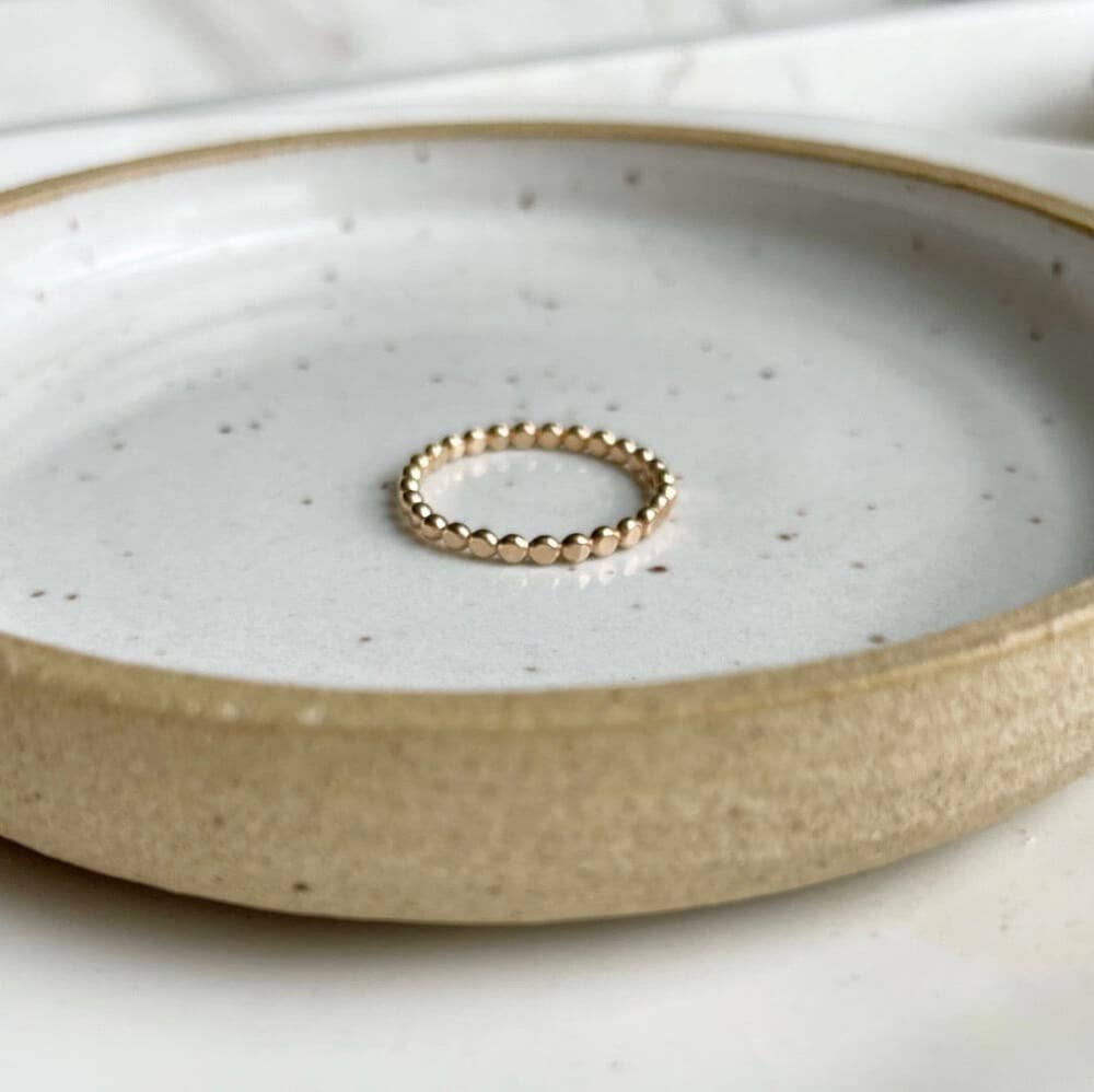Sequin Ring: / 14k Gold Fill