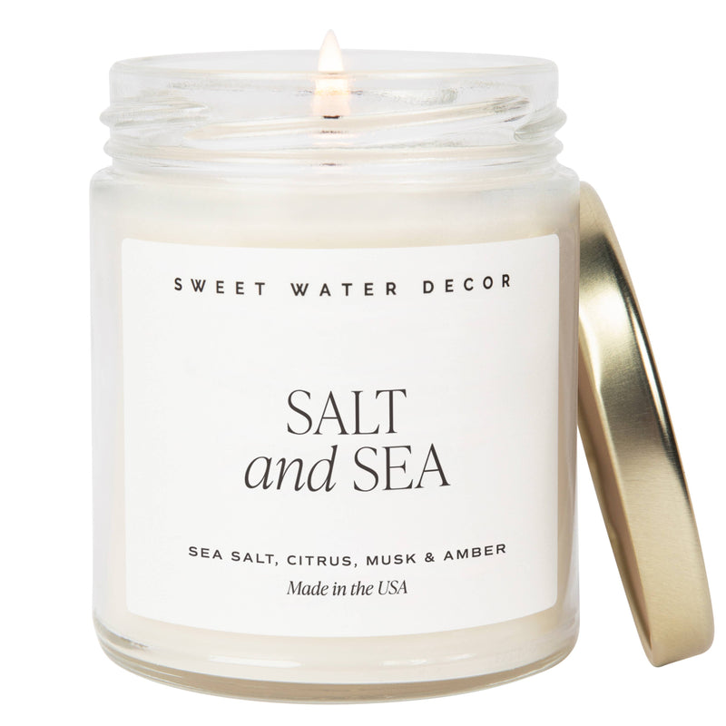 Salt and Sea 9 oz Soy Candle