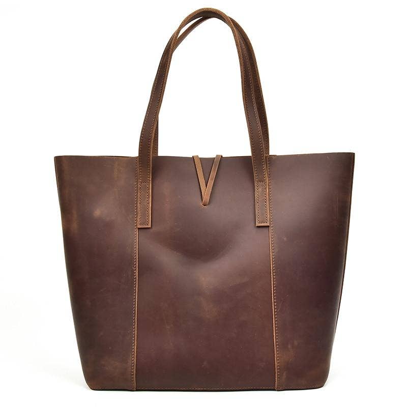 Handcrafted Leather Tote Bag