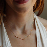 Archer Necklace: 18" / Sterling Silver