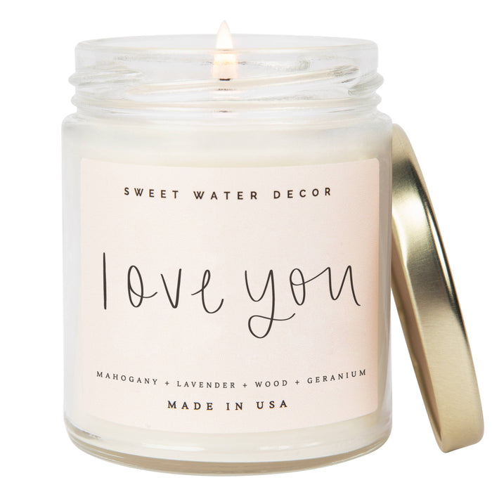 Love You 9 oz Soy Candle