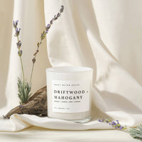 Driftwood and Mahogany 11 oz Soy Candle  OUT OF STOCK